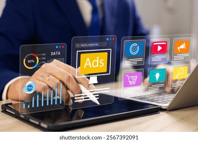 Digital marketing and social media ads, Strategies for online promotion, Targeting customers, and boosting engagement through SEO, AI, and Data, E-commerce and online advertising, Creative tools.