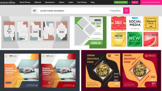 dreamstime social media templates > The 27+ Best Free Stock Photo Sites in [wpsm_custom_meta type=date field=year]!