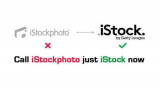 You can now call iStockphoto, just iStock