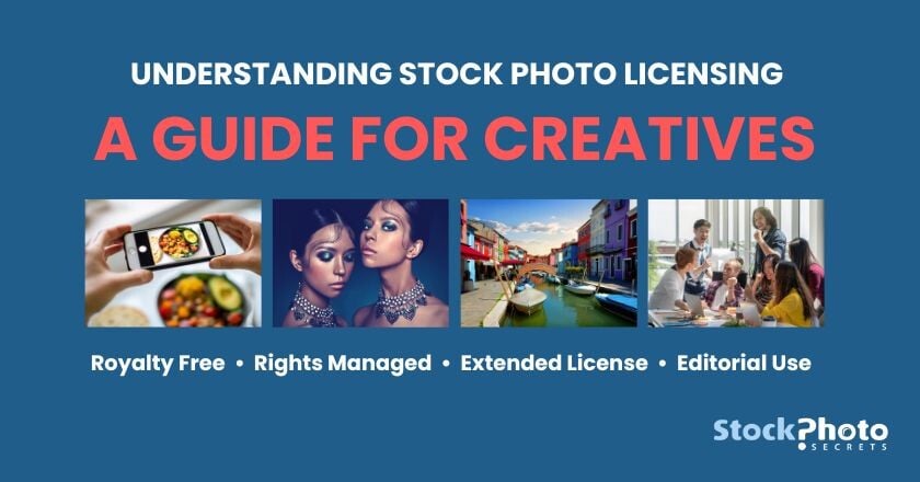 Licensing stock photos