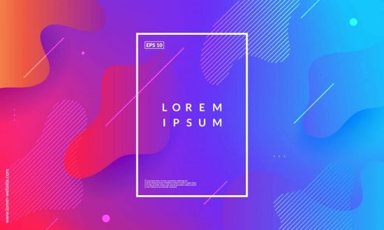 The 60 Most Downloaded Images in 2018 from Top Stock Photo Agencies Compared Shutterstock Most Downloaded Colourful Geometric Background Fluid Shapes