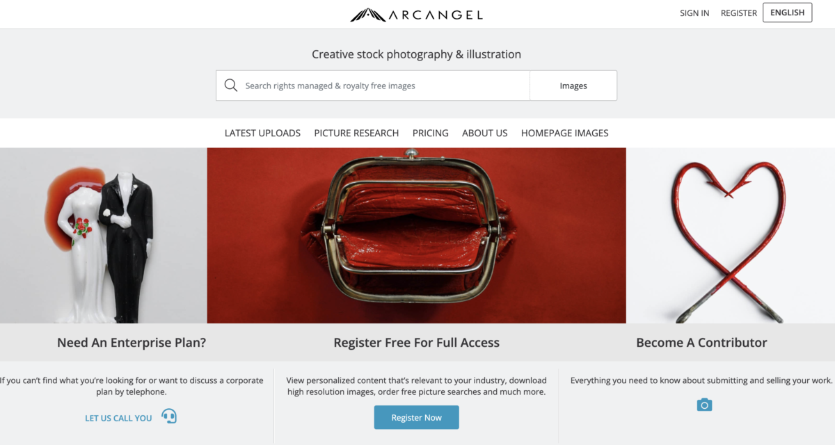 arcangel homepage