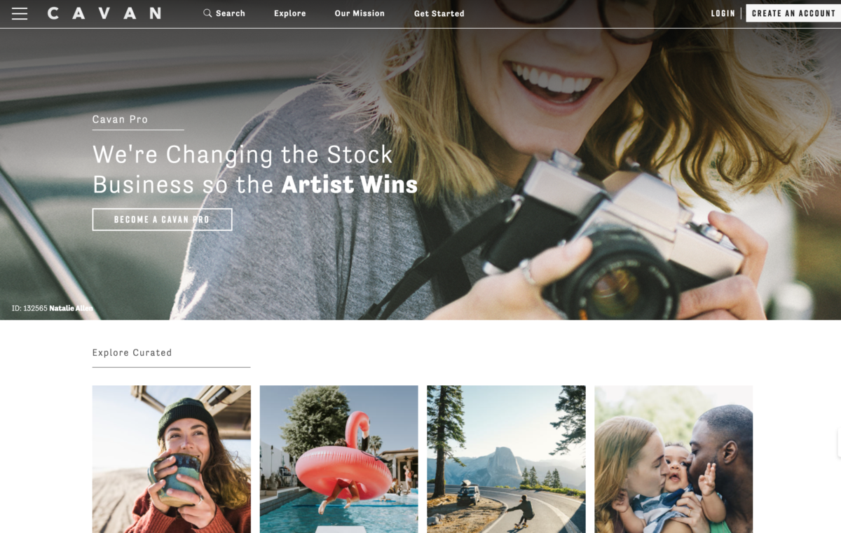 canva images homepage