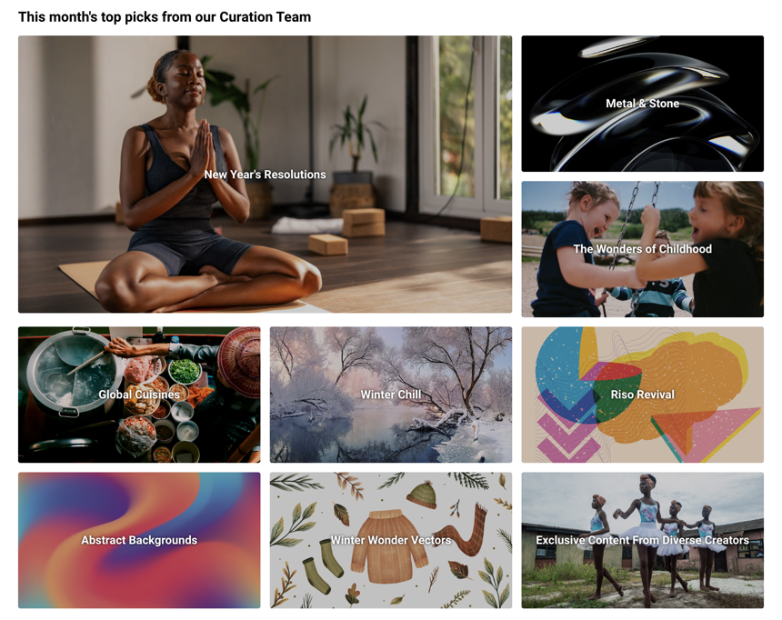 How to Try Shutterstock for One Month for Free image collections sstk