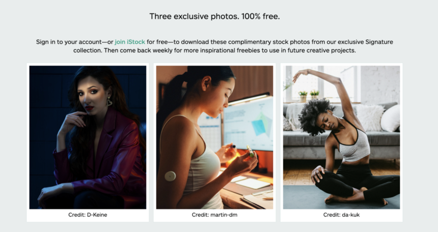 Obtain Free Downloads from iStock with these Simple Methods istk free weekly photos