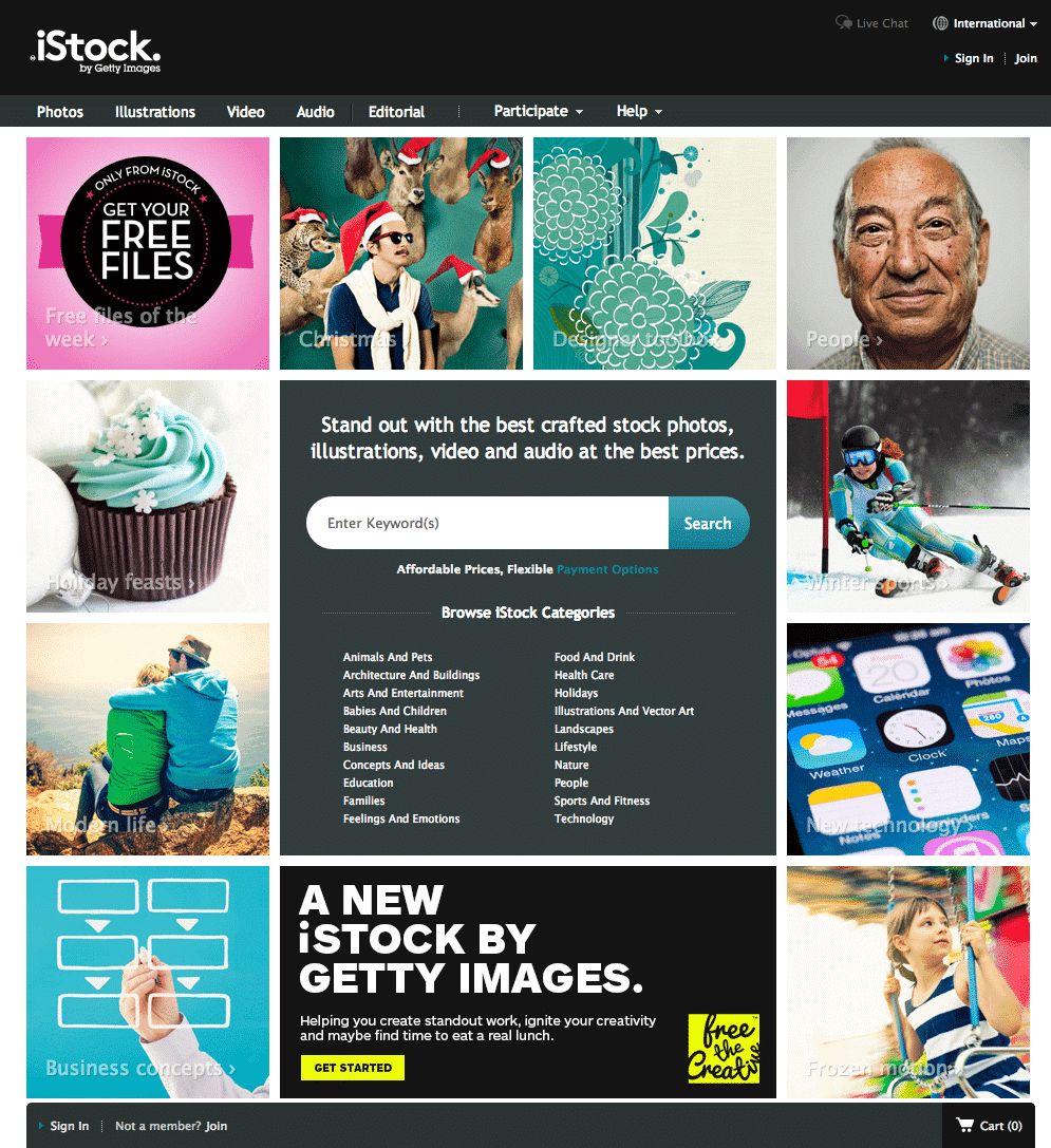 iStockphoto Promo Code Screenshot