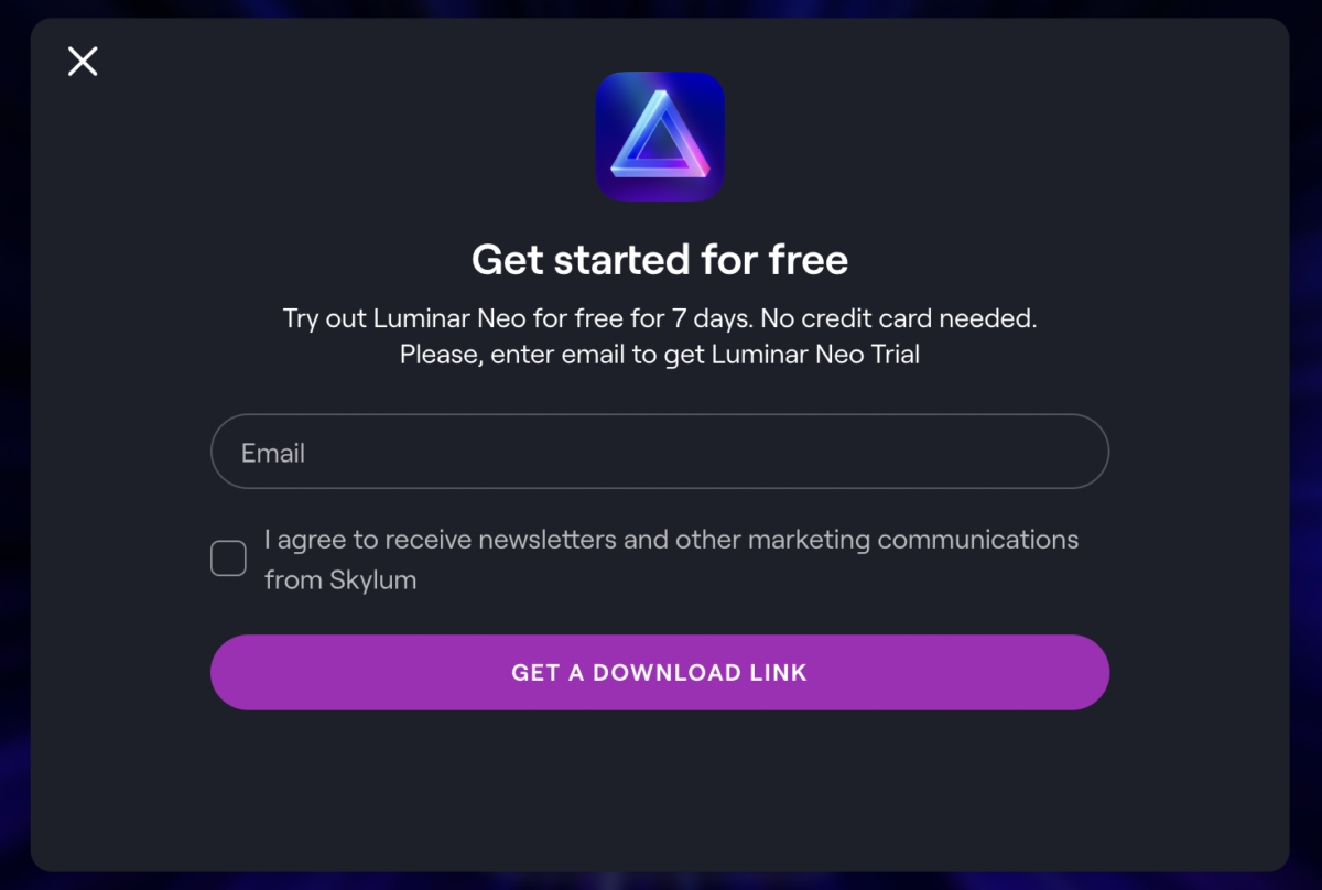 How to Get the Luminar AI Free Trial - Free AI Photo Editing for 7 Days! luminar ai free trial email for download > How to Get the Luminar AI Free Trial - Free AI Photo Editing for 7 Days!