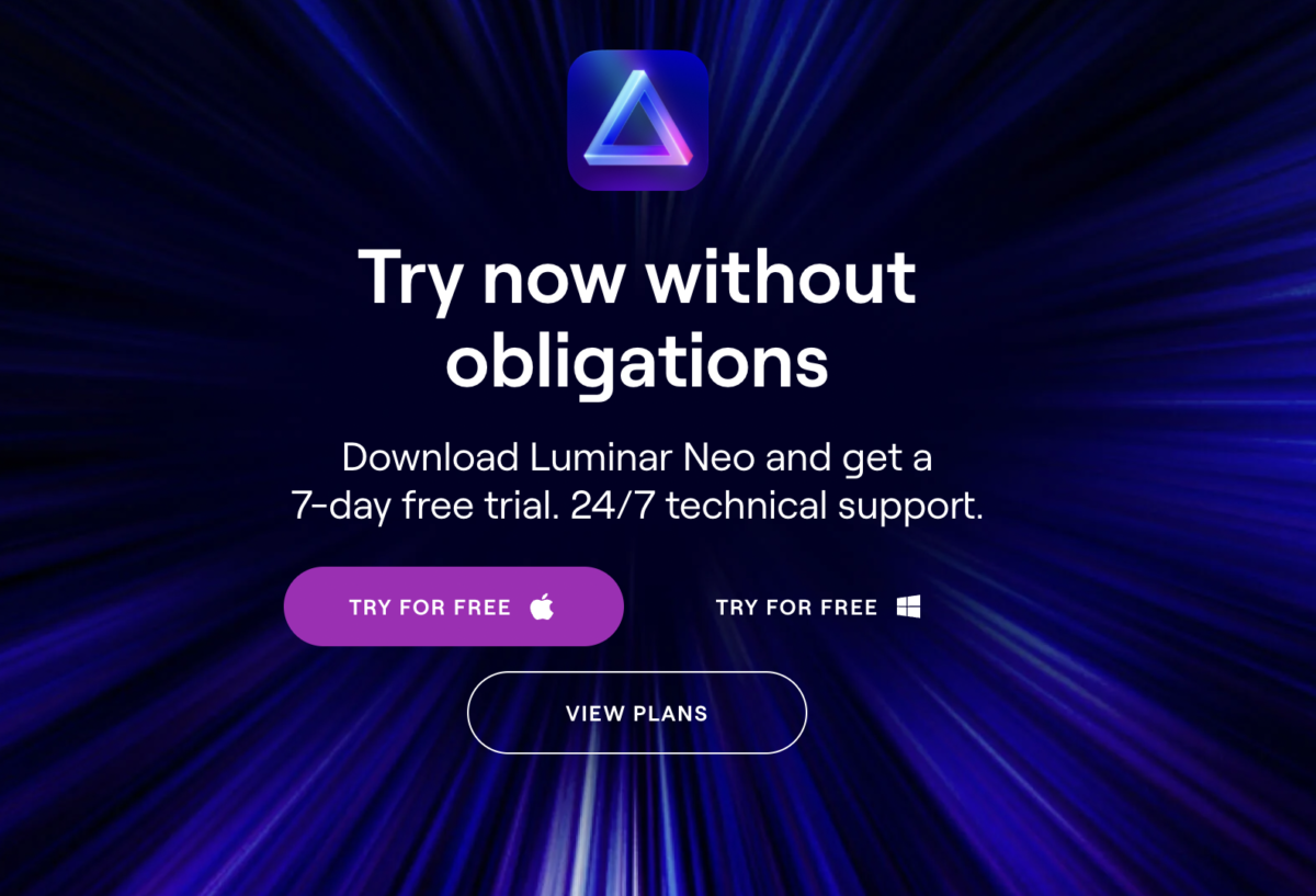 How to Get the Luminar AI Free Trial - Free AI Photo Editing for 7 Days! luminar ai free trial os select > How to Get the Luminar AI Free Trial - Free AI Photo Editing for 7 Days!