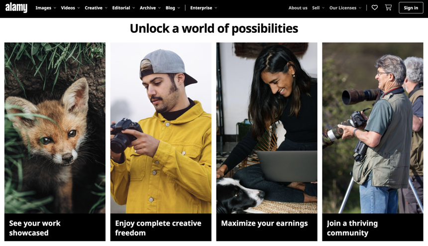 Alamy in Focus: How Photographers Are Turning Images Into Income alamy contributor highlights