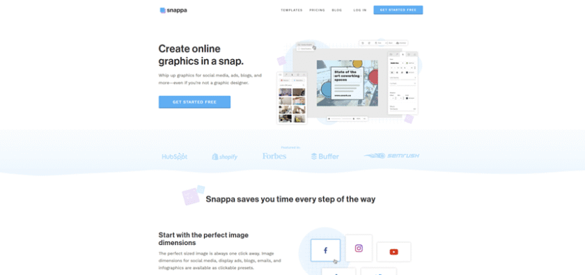 Comparing Graphic Design Platforms: Snappa and Canva snappa home 1 > Comparing Graphic Design Platforms: Snappa and Canva