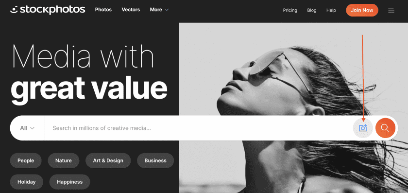 EPS file - what is it, and which programs can open it? stockphotos.com reverse image search bar 1 > EPS file - what is it, and which programs can open it?