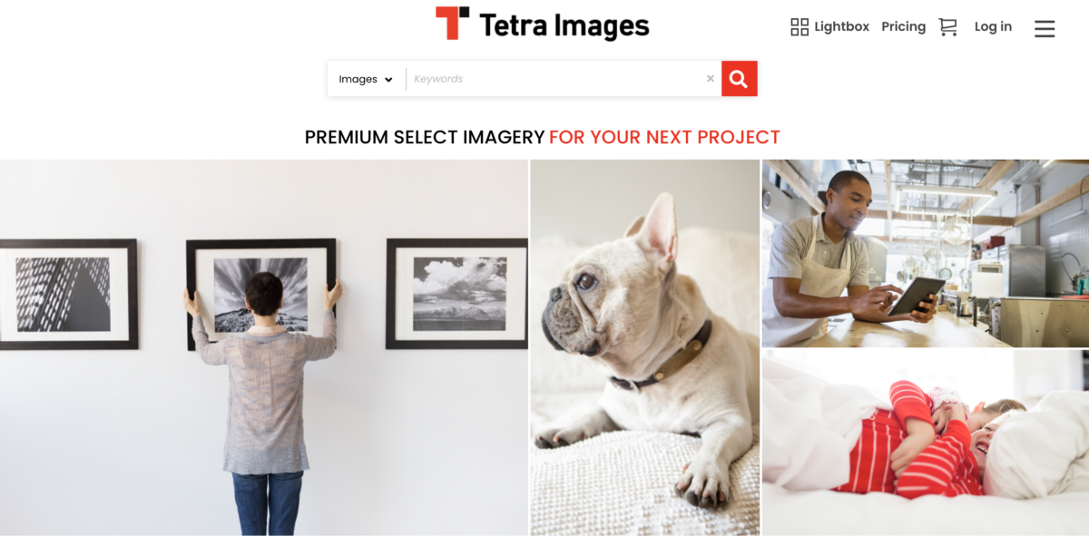 tetra images homepage