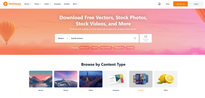 vecteezy homepage > Best Stock Photo Sites: Free or Budget-friendly! [[wpsm_custom_meta type=date field=year] Update]