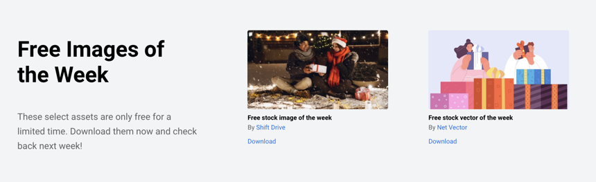 How to Try Shutterstock for One Month for Free weekly freebies sstk
